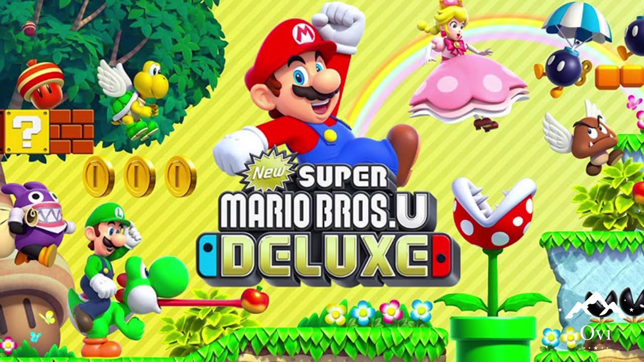 Supr Mario bros.u deluxe overview.. Nintendo switch game..
