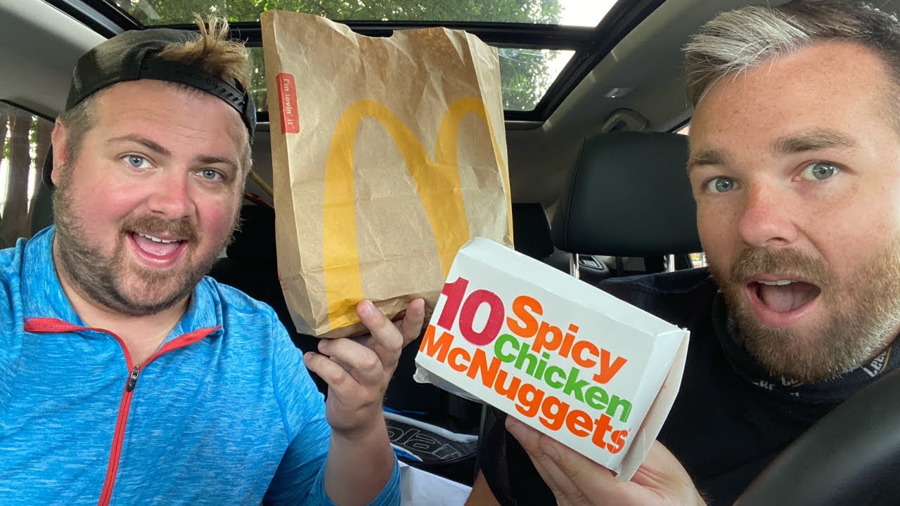 McDonalds New SPICY McNuggets Mukbang