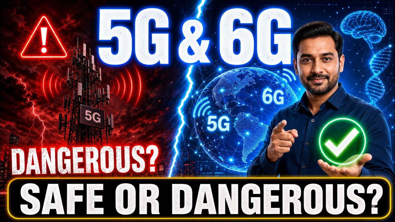 Is 5G & 6G Actually Safe? The Truth They Don't Tell You | | 5G Radiation & EMF Facts