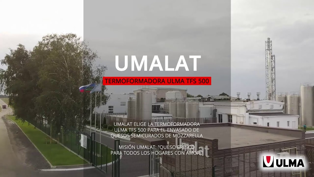 Envasado de queso con termoformaora ULMA TFS 500 - UMALAT