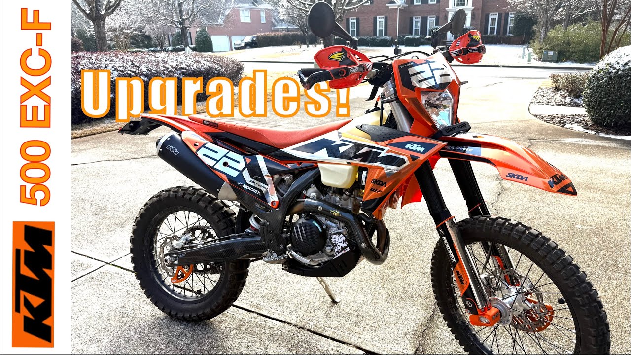 🔥 Полный список и подробности обновлений KTM 500 EXC-F 2024 года 🔥