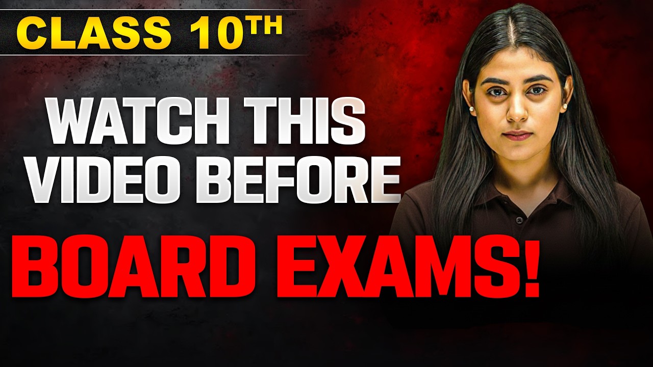 WATCH THIS VIDEO BEFORE BOARD EXAMS‼️ Do's and Don'ts for Exam || Class 10th || Samridhi Sharma