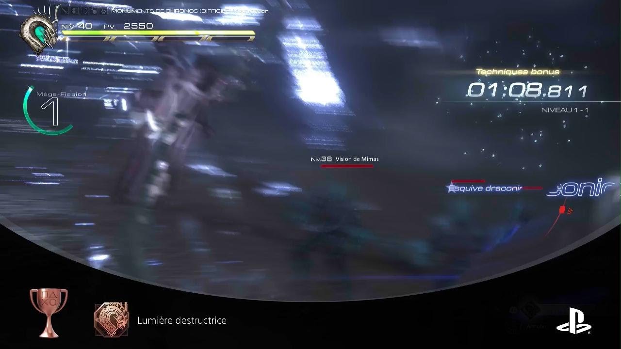 FINAL FANTASY XVI Trophy Bahamut lumiere destructice