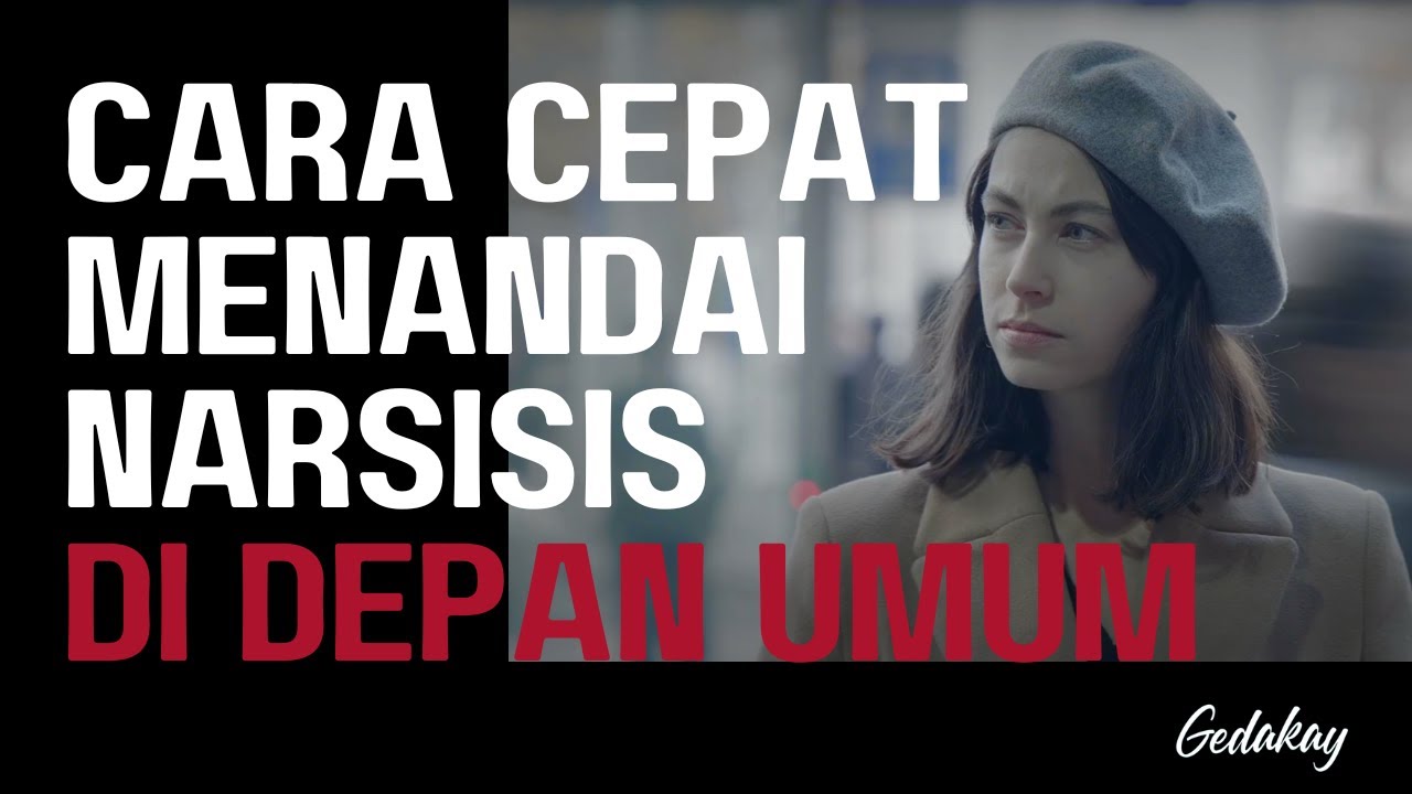 Ini caranya menandai narsisis di depan umum
