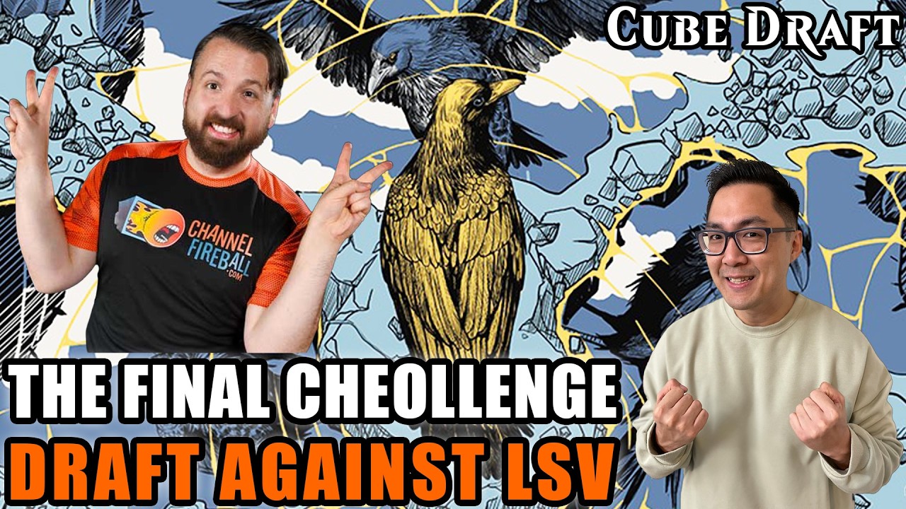 LSV VS CHEON: The Final Cheollenge Draft | Powered Cube Cheollenge Draft #3 | MTG Arena