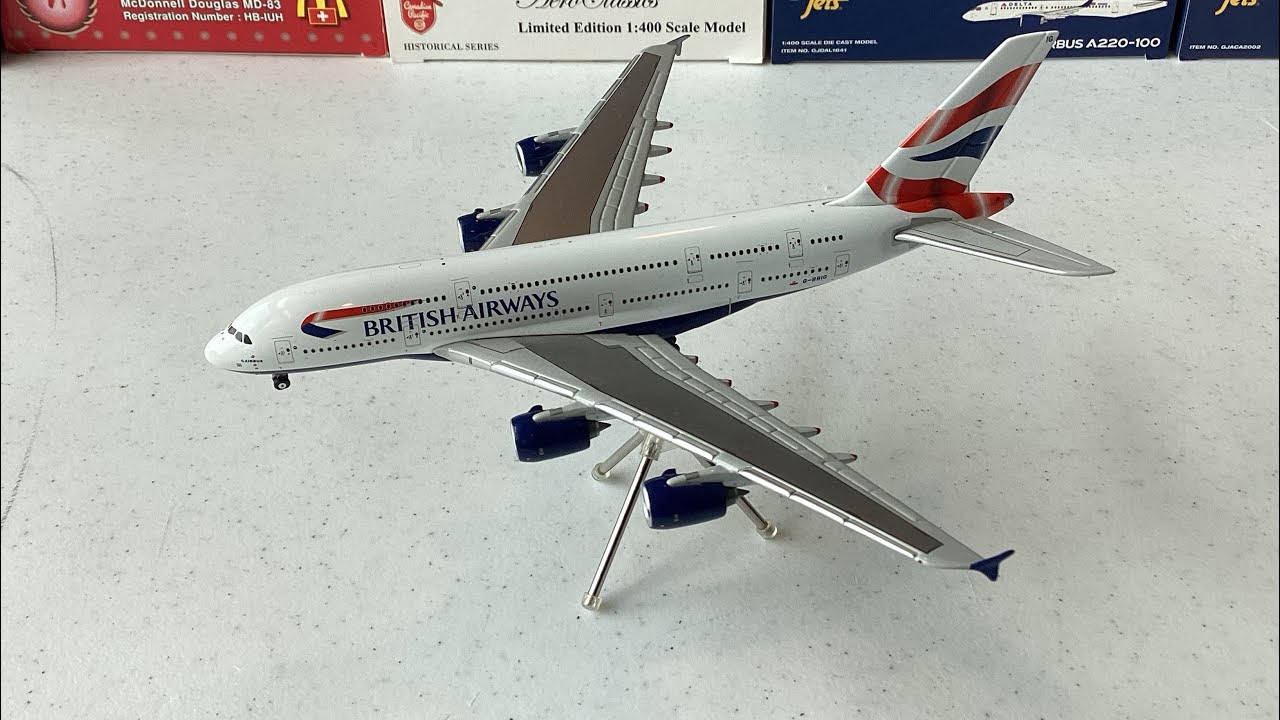Gemini Jets 1:400 British Airways A380 review!