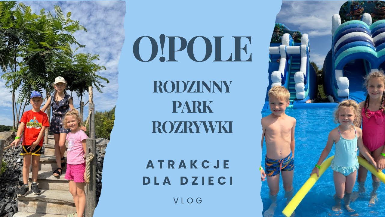 Park rozrywki O!Pole | Opole | atrakcje dla dzieci | wypadek na dmuchańcach 😢 