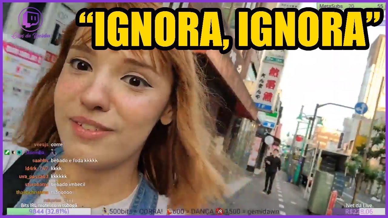 PRIZZA SENDO AMEA&Ccedil;ADO PELOS JAPONESES | Clips da Roxinha