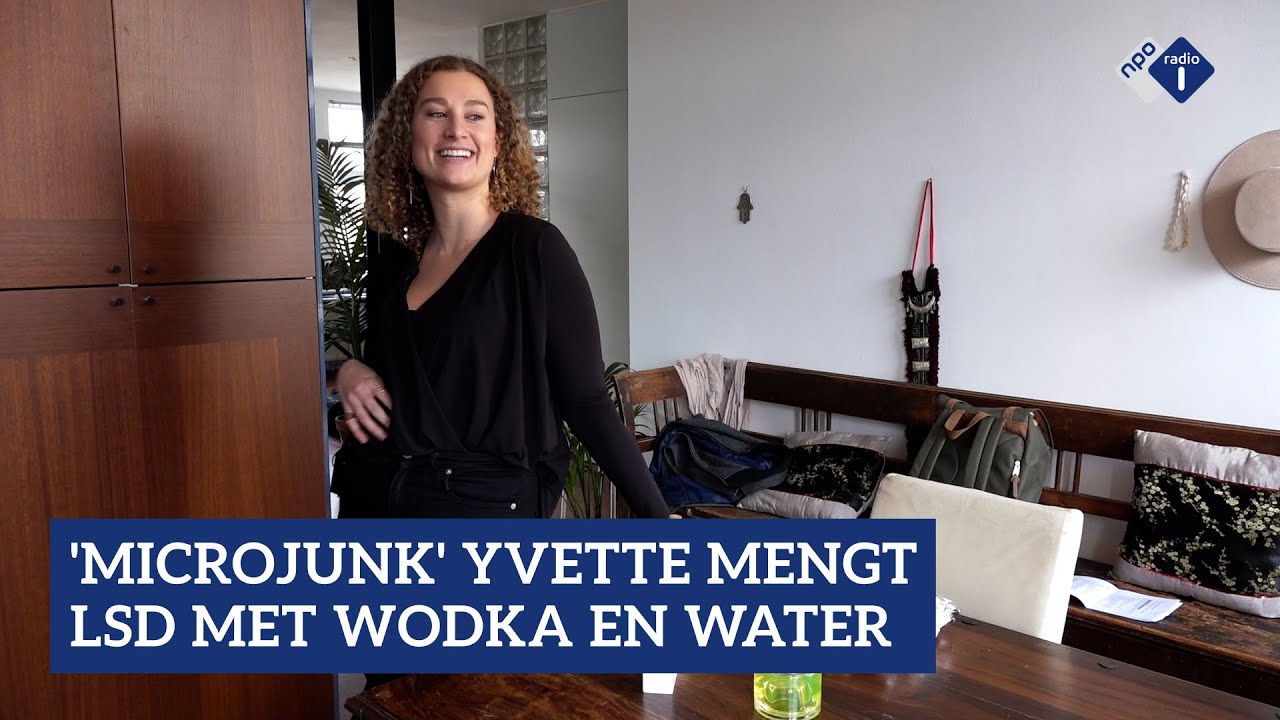 Yvette 'de microjunk': 'Microdoses LSD werken bij mij beter tegen ADHD dan ritalin' | NPO Radio 1