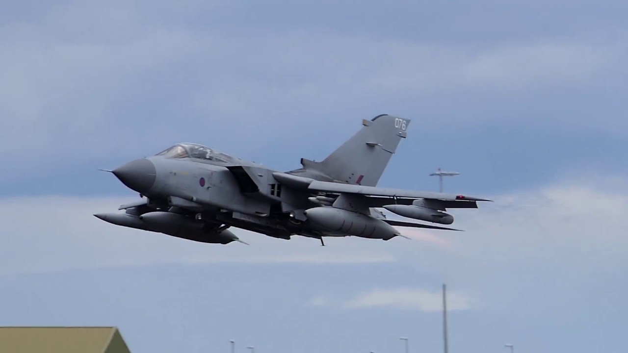 RAF Lossiemouth - XV Tornado Squadron disbandment day