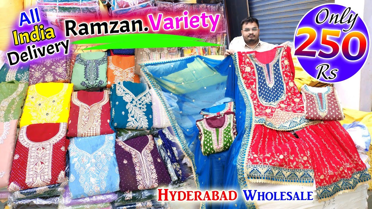 Hyderabad Wholesale Ramzan Variety Offer Price Only 250.Rs All India Delivery🚚 || J.k. Textile ||