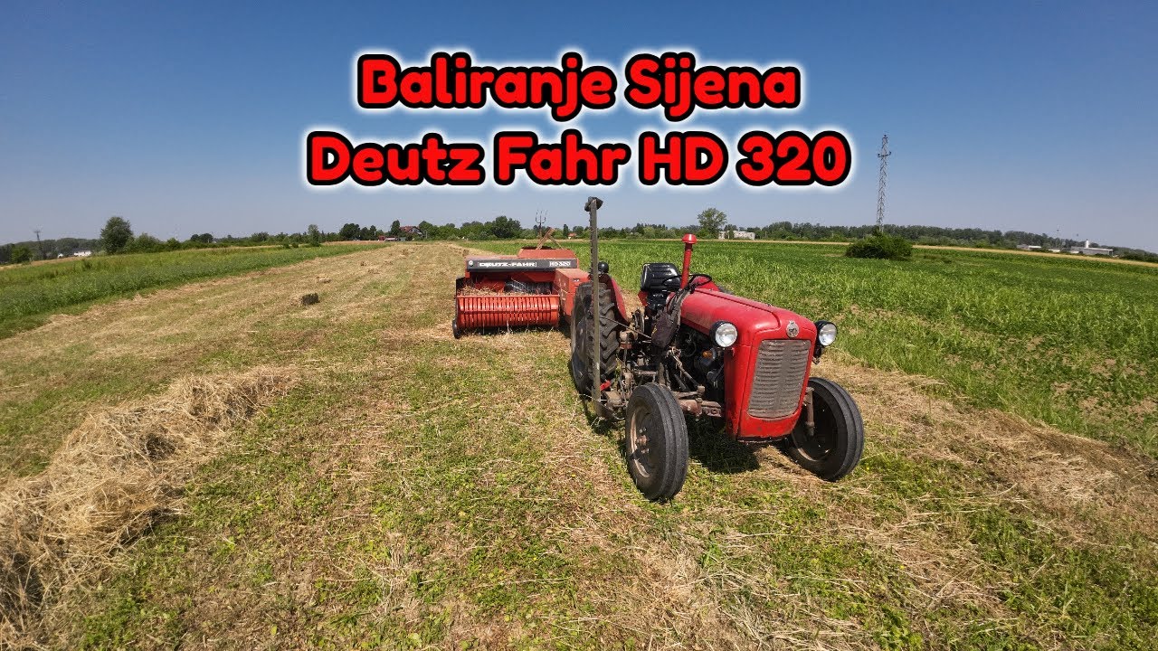 Deutz Fahr HD 320 Baliranje Sijena - sezona 2025.