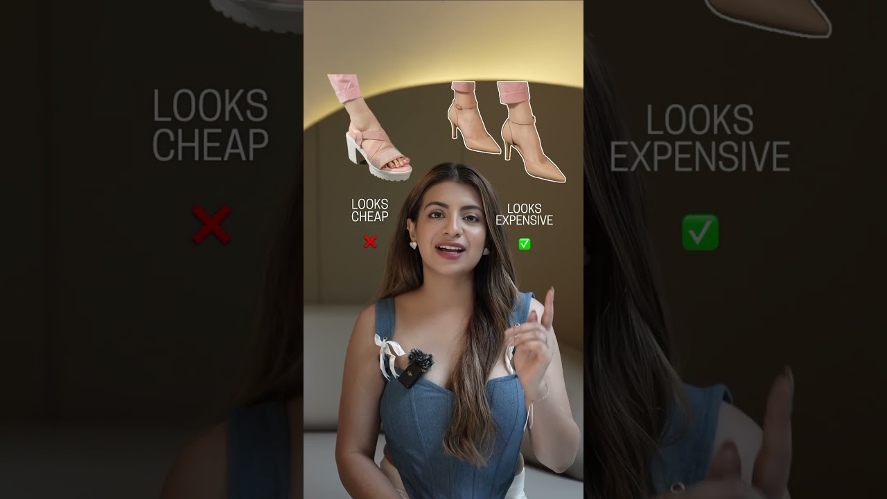 Footwear guide #cheapvsexpensive #cheapandexpensive #dressbetter #shoes #heels #fashionadvice
