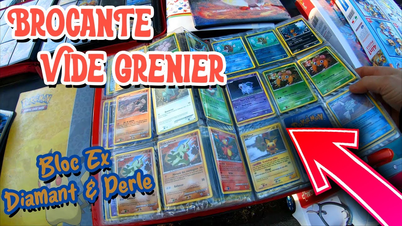 Carnage en Pokémon , du Jeu vidéo sympa et des surprises en VIDE GRENIER / BROCANTE