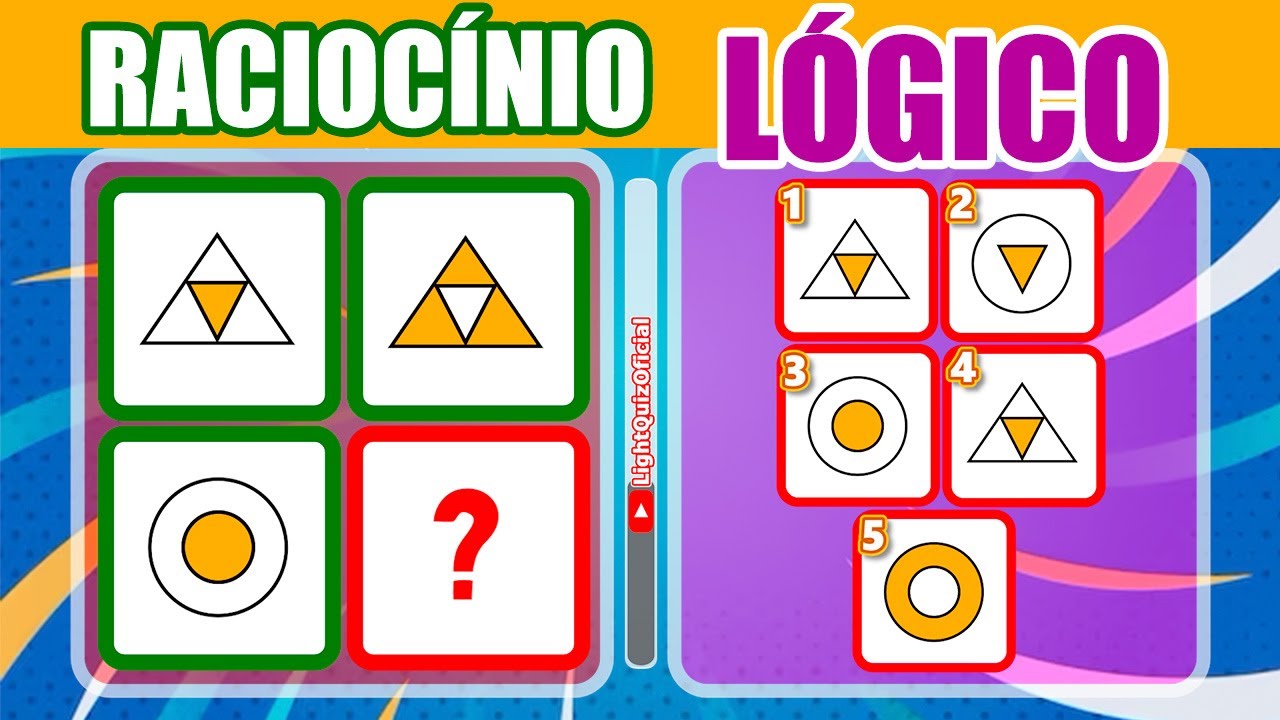 RACIOCÍNIO LÓGICO | PSICOTÉCNICO DETRAN E CONCURSO PÚBLICO |   LIVRO BETA 3 | LIGHT QUIZ