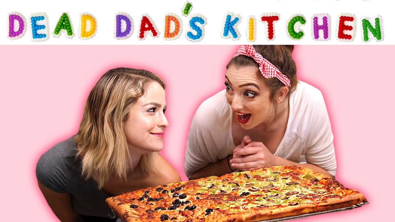 Dead Dad's Kitchen | Homemade Pizza w/ Christi Fontaine!