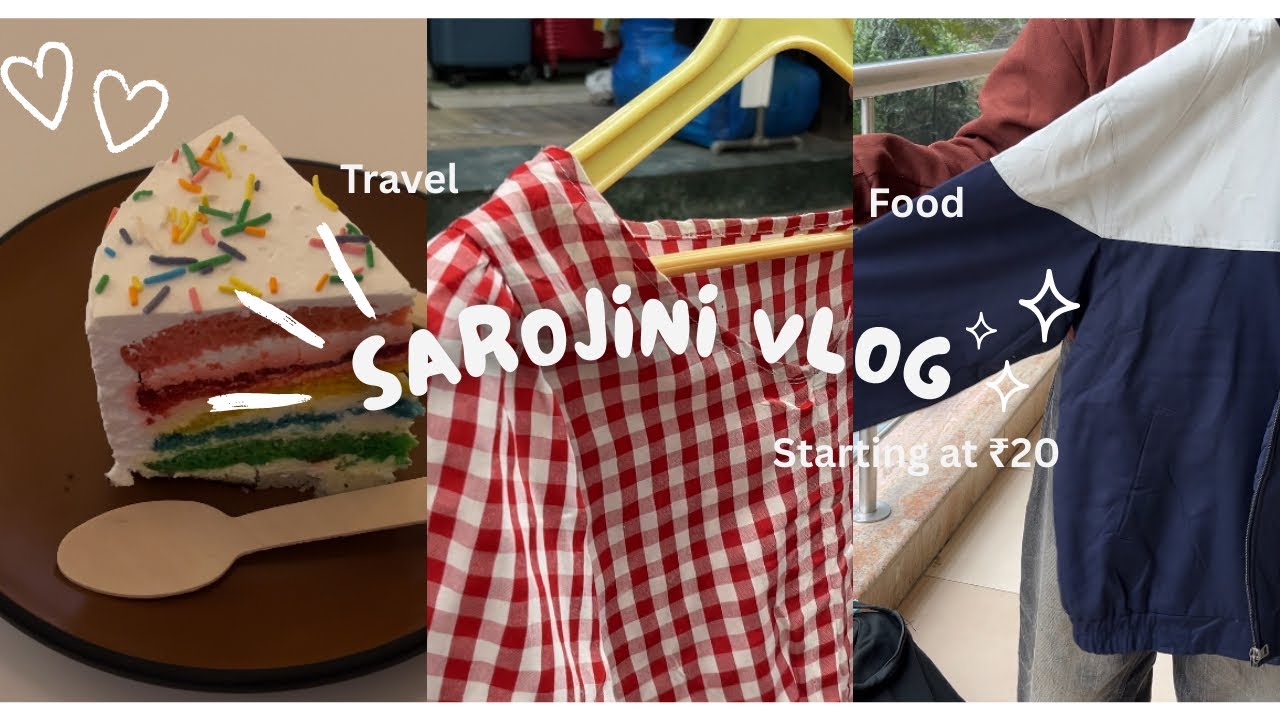 Sarojini vlog| starting from ₹20 🌟 #minivlog #shopping #haul 