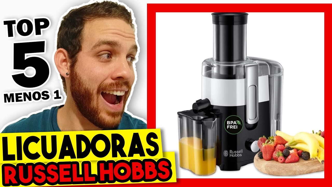 🥕 Mejor Licuadora RUSSELL HOBBS de Frutas y Verduras ▶Amazon 2021◀