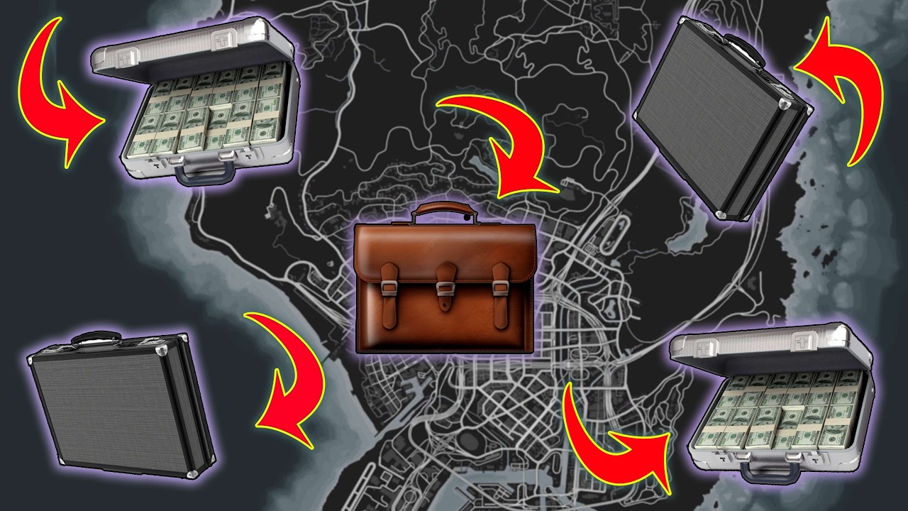 GTA 5 - All New Secret Rare Money Locations!