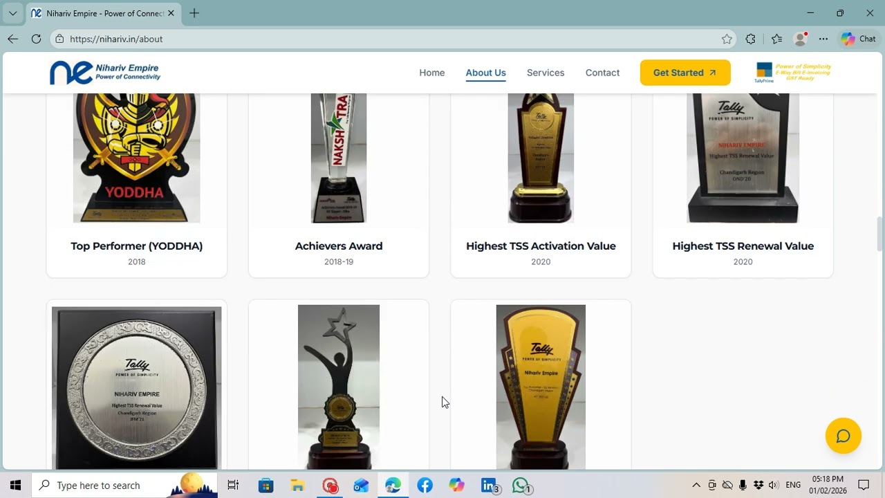 Nihariv Empire : Power of Connectivity, Tally Prime : Power of Simplicity, Software Consultancy