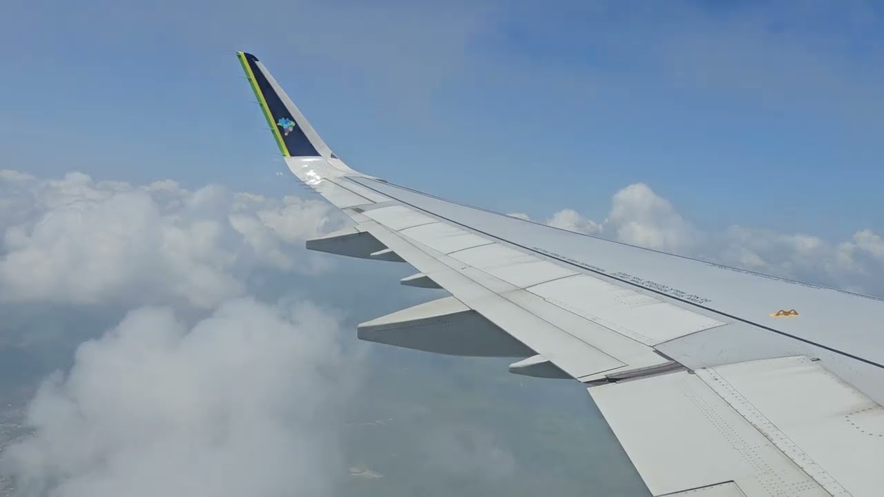 Aproximação e Pouso em RECIFE - Airbus A321 Azul