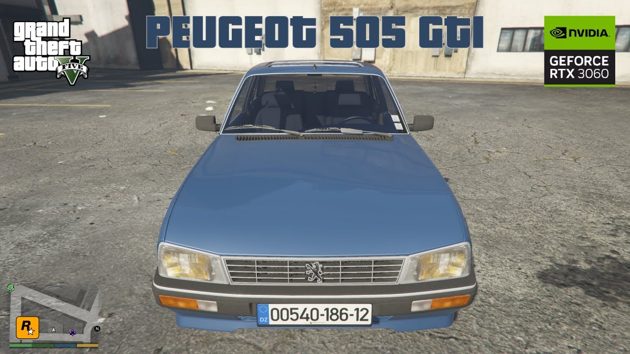 Driving My Custom Peugeot 505 GTI in GTA 5 | Realistic 4K Car Mod Showcase