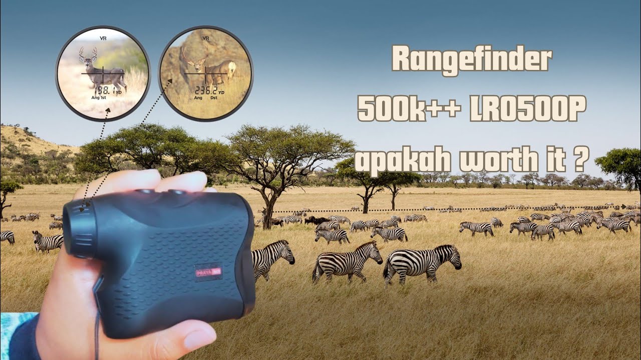 Review, Unboxing dan Cara Menggunakan Rangefinder Murah PRAYA TECH LR0500P Cuma 500k ++