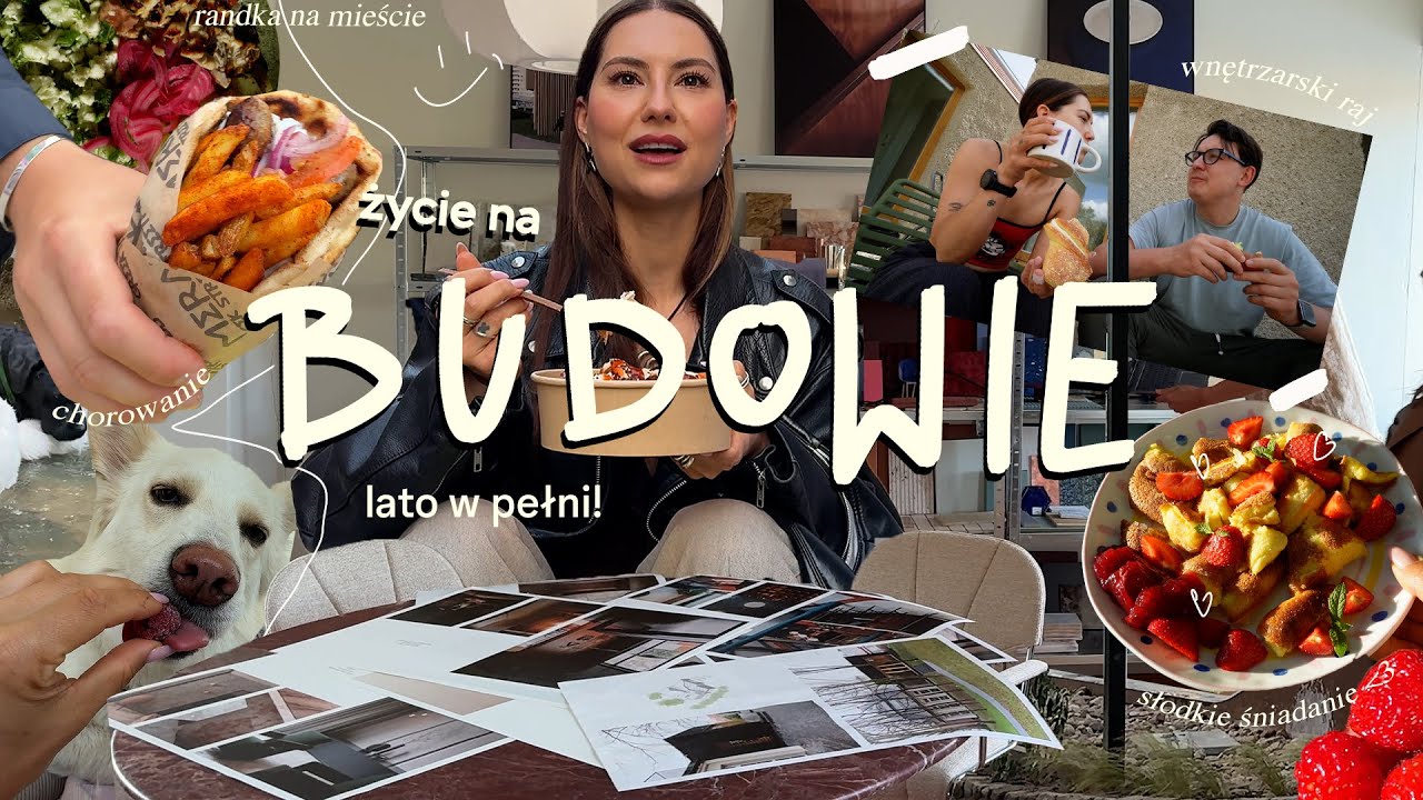 BUDOWLANY VLOG🏠 // letni bowl / ślubne opowieści / 100cznia / zmiany na remoncie / omlet cesarski
