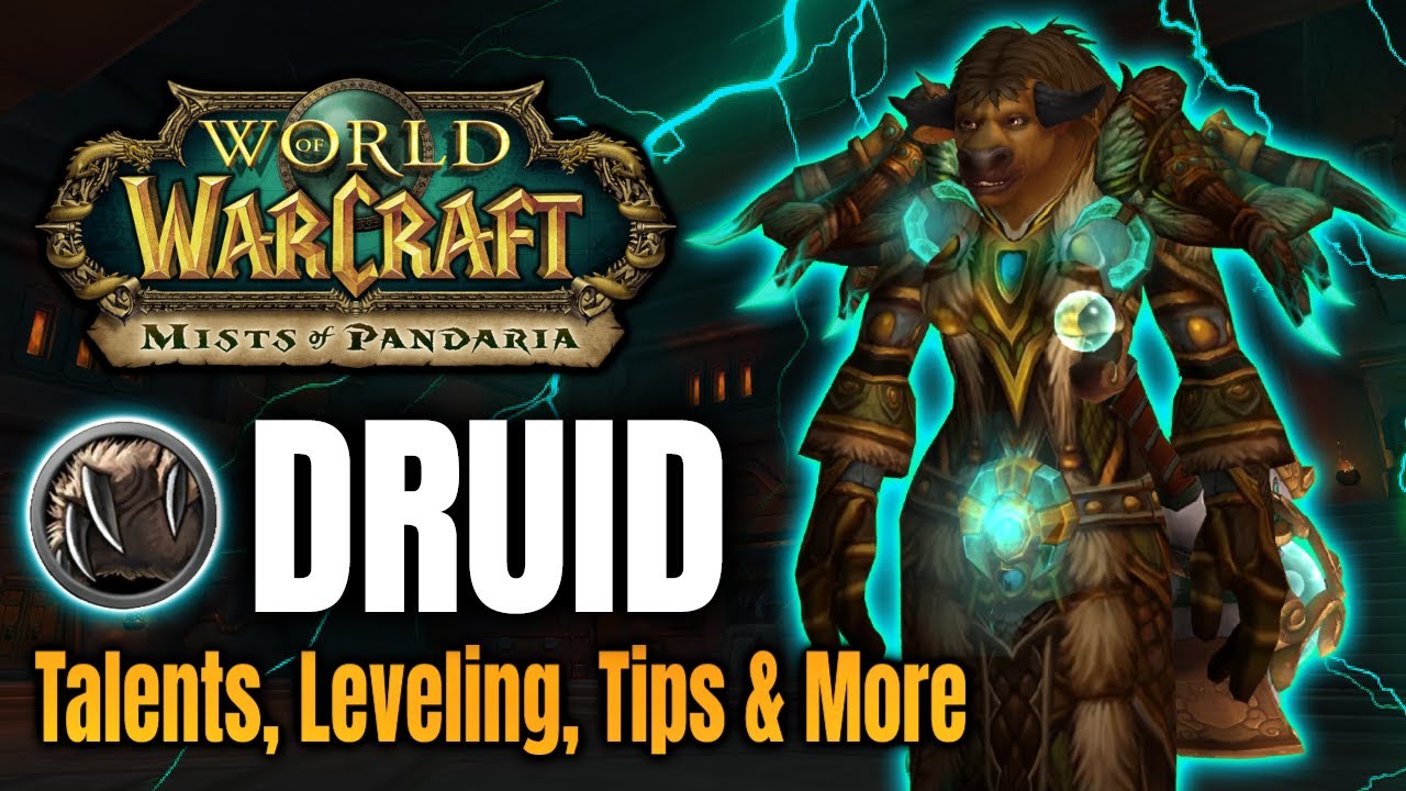 Druid Leveling Guide 1-90 Mists of Pandaria Classic