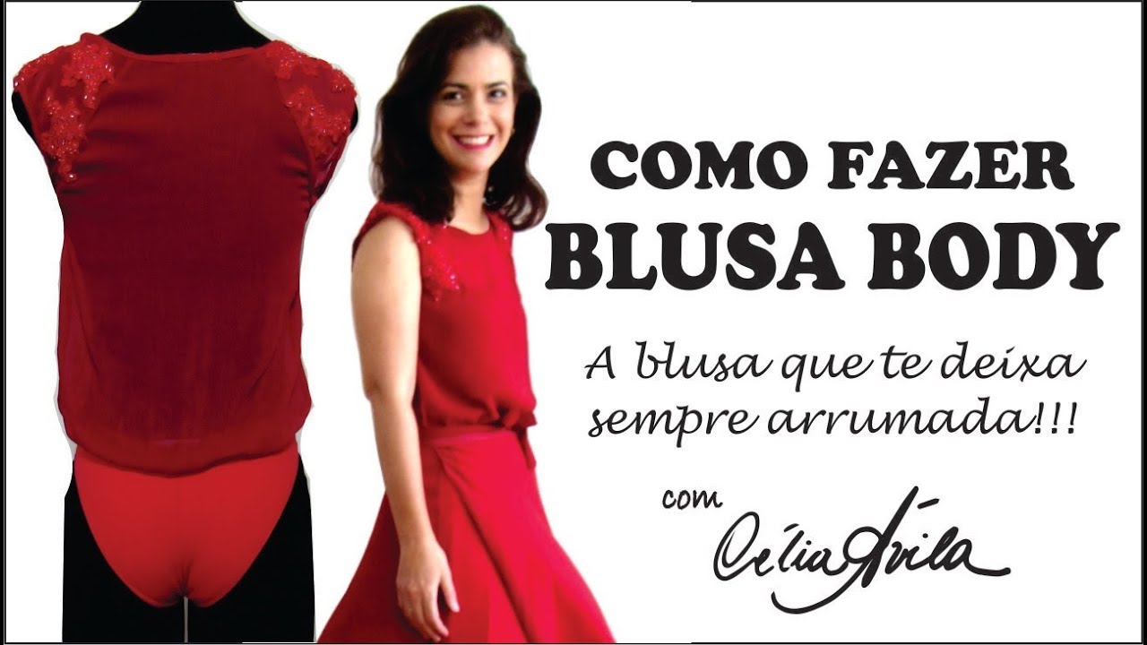BLUSA BODY - COM CÉLIA ÁVILA