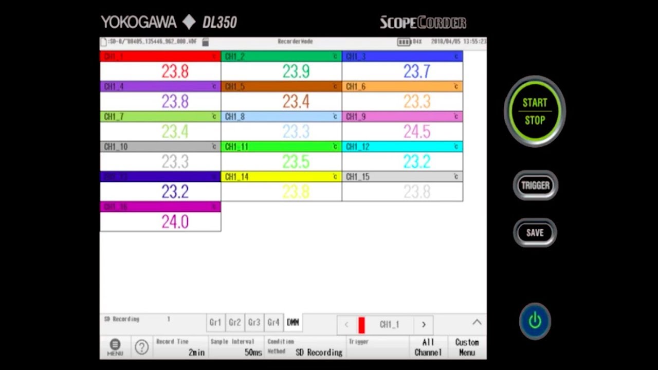 How to Log 16  Channels of Temperature Data with DL350
