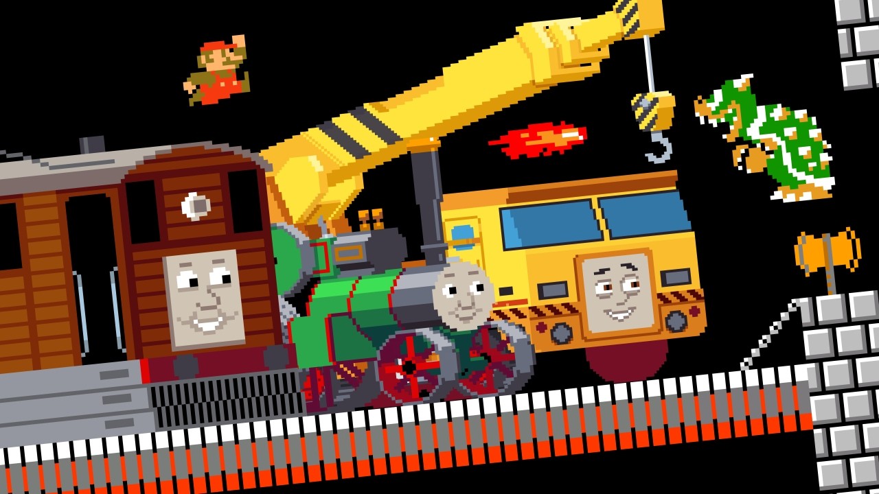 THOMAS AND FRIENDS take on BOWSER! #5