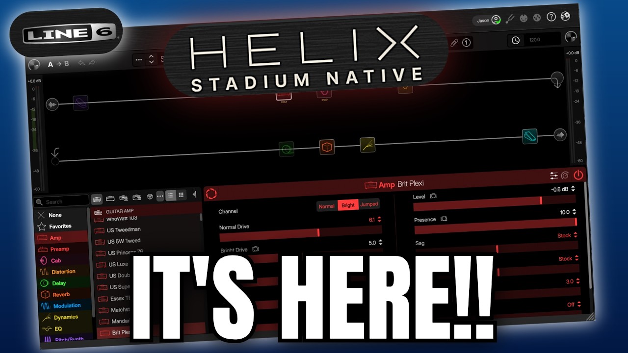 Выход Helix Stadium Native