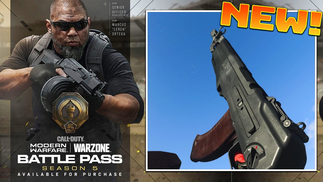 Modern Warfare: All NEW Season 5 Weapons Gameplay! ( AN94 , ISO And More!) | Warzone New Weapons