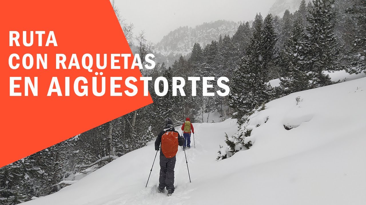Ruta con raquetas ❄️  en el Parque Nacional de Aigüestortes 🏔️
