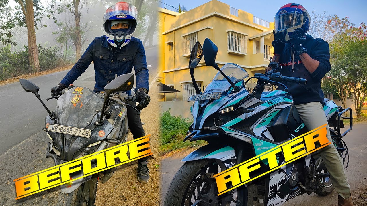 Pulsar rs200 wrap Petronas edition
