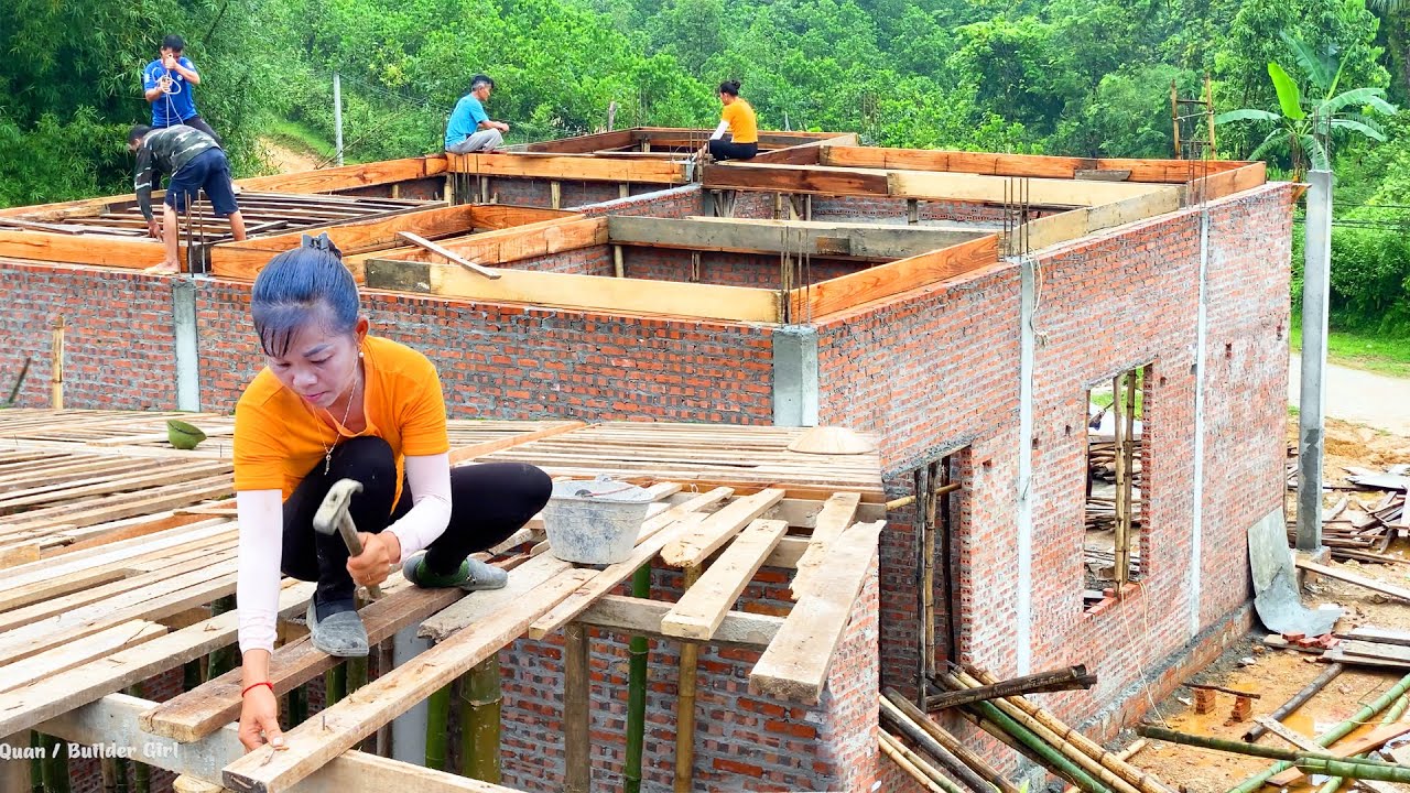 FULL VIDEO: Builder Girl Complete 10 Thousand Dollar House in 120 Days - Start To Finish