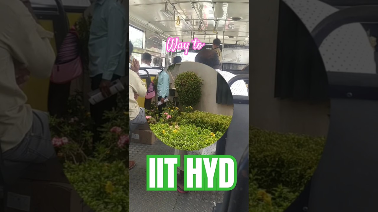 way to IIT HYD (summer Research intern)