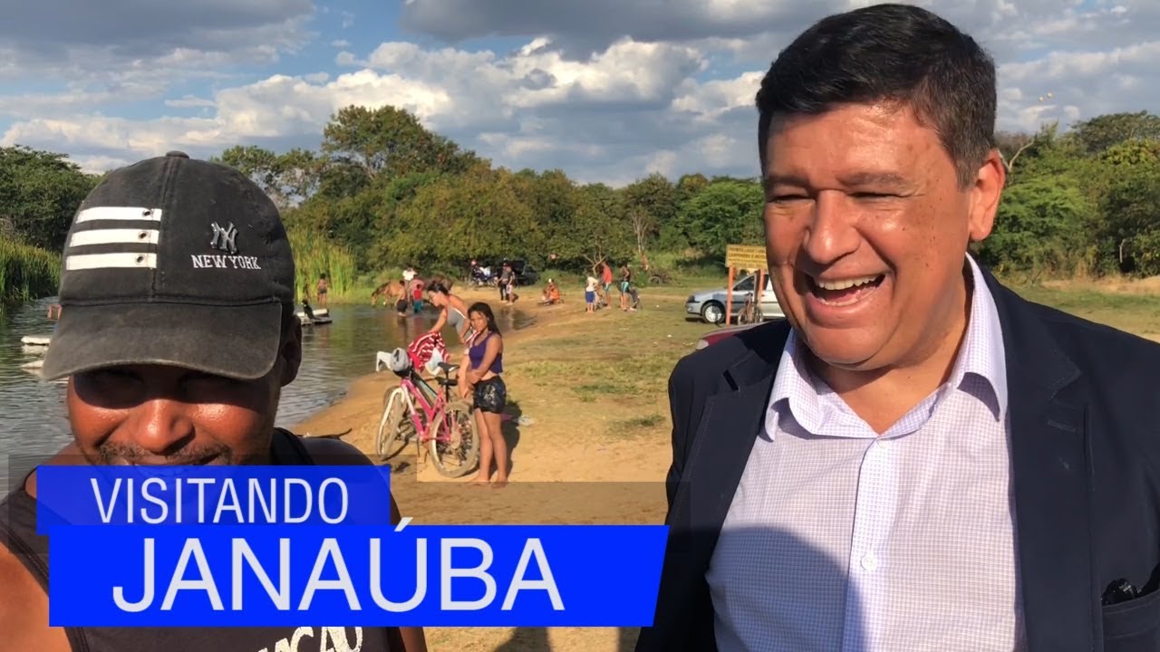 Visitando Jana&uacute;ba - Jornalista Carlos Viana