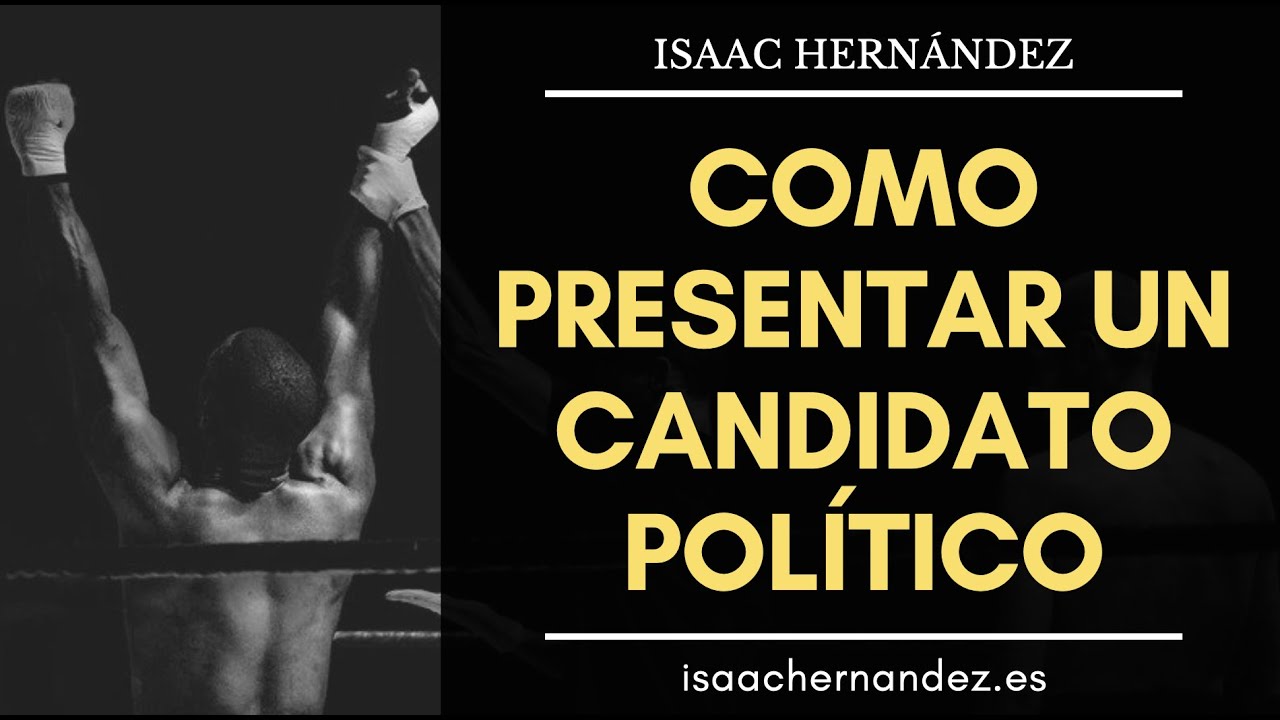 ESTRATEGIAS para ser un CANDIDATO POLÍTICO exitoso 👈 👈