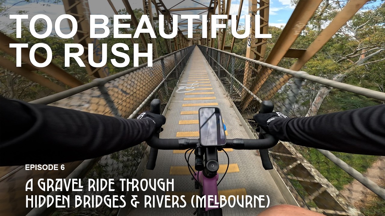 A Gravel Ride Through Hidden Bridges & Rivers | Melbourne Cycling POV