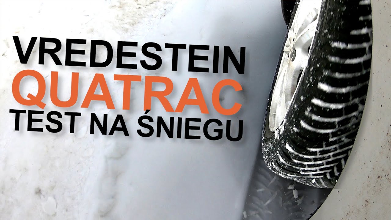 VREDESTEIN QUATRAC TEST | opony całoroczne na śniegu | Moto LAB