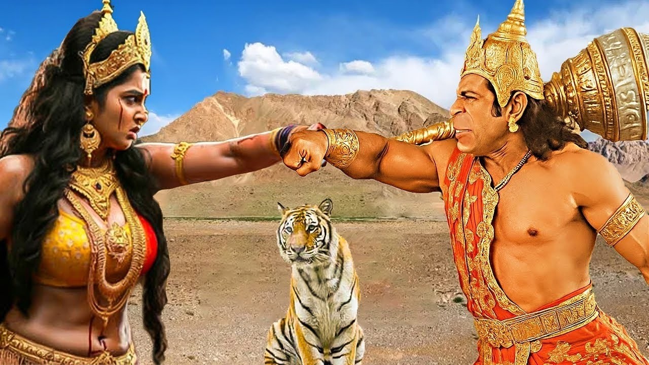 जब माता चंडिका ने हनुमान के सामने किया अपने बल का प्रदर्शन | Mahabali Hanuman | #hanuman