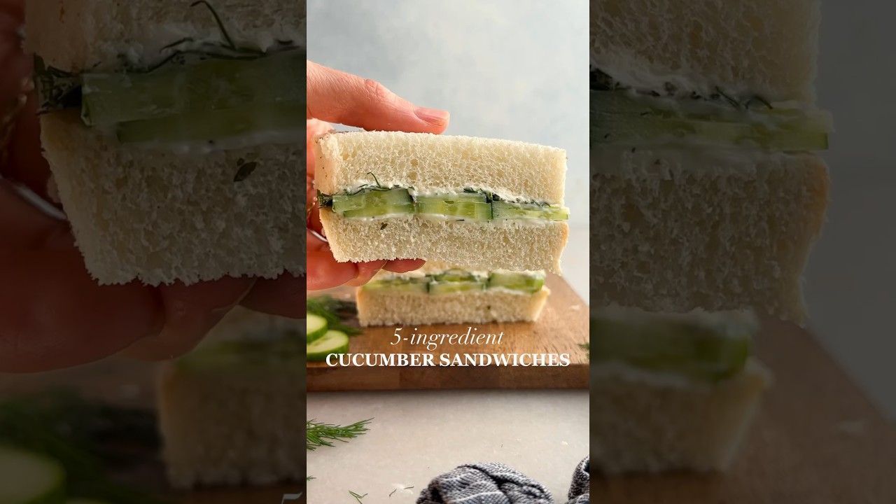 Easy Cucumber Sandwich