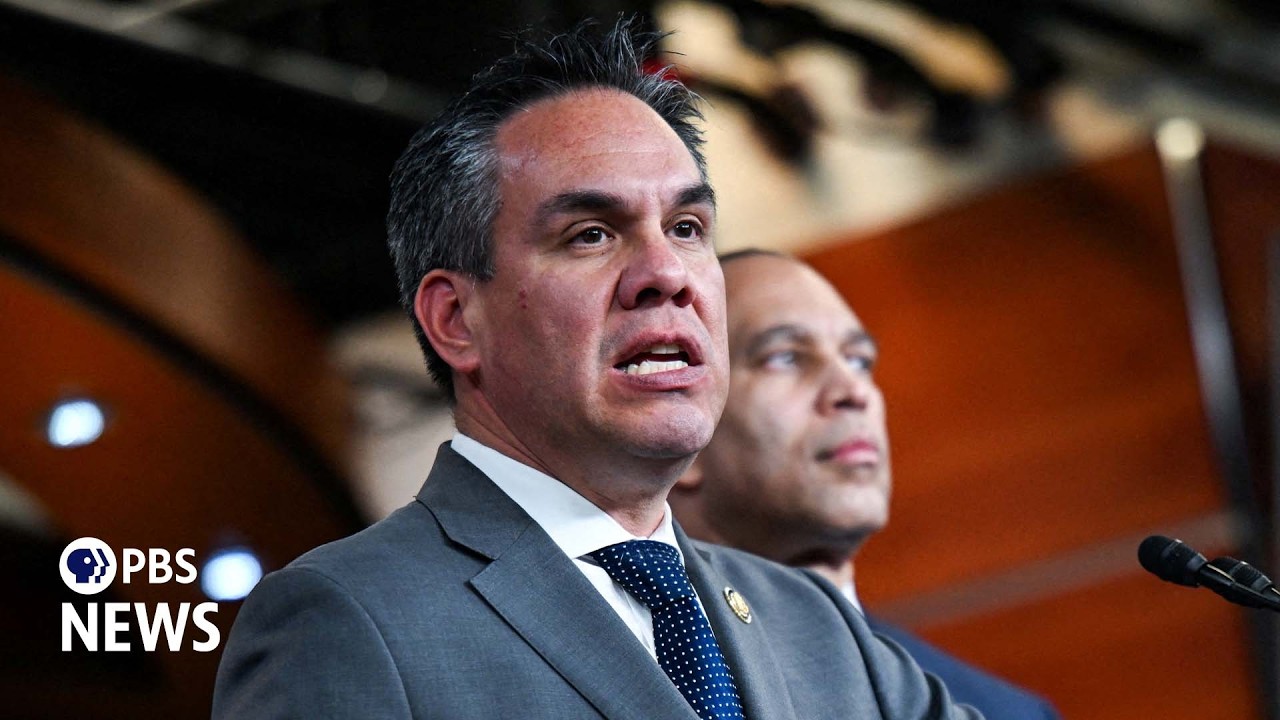 WATCH LIVE: Democratic Caucus leaders hold news conference as House considers ICE funding bill