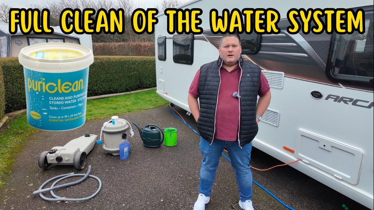 How to clean and sterilise your entire water system, STEP-BY-STEP