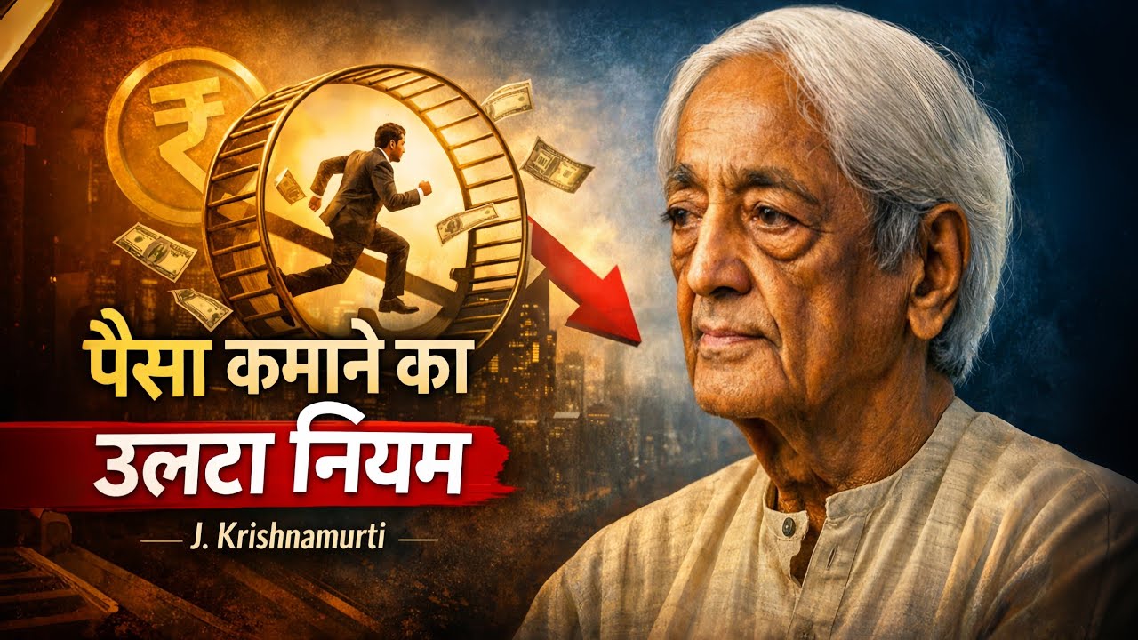 The Reverse Rule of Wealth | Jiddu Krishnamurti Philosophy