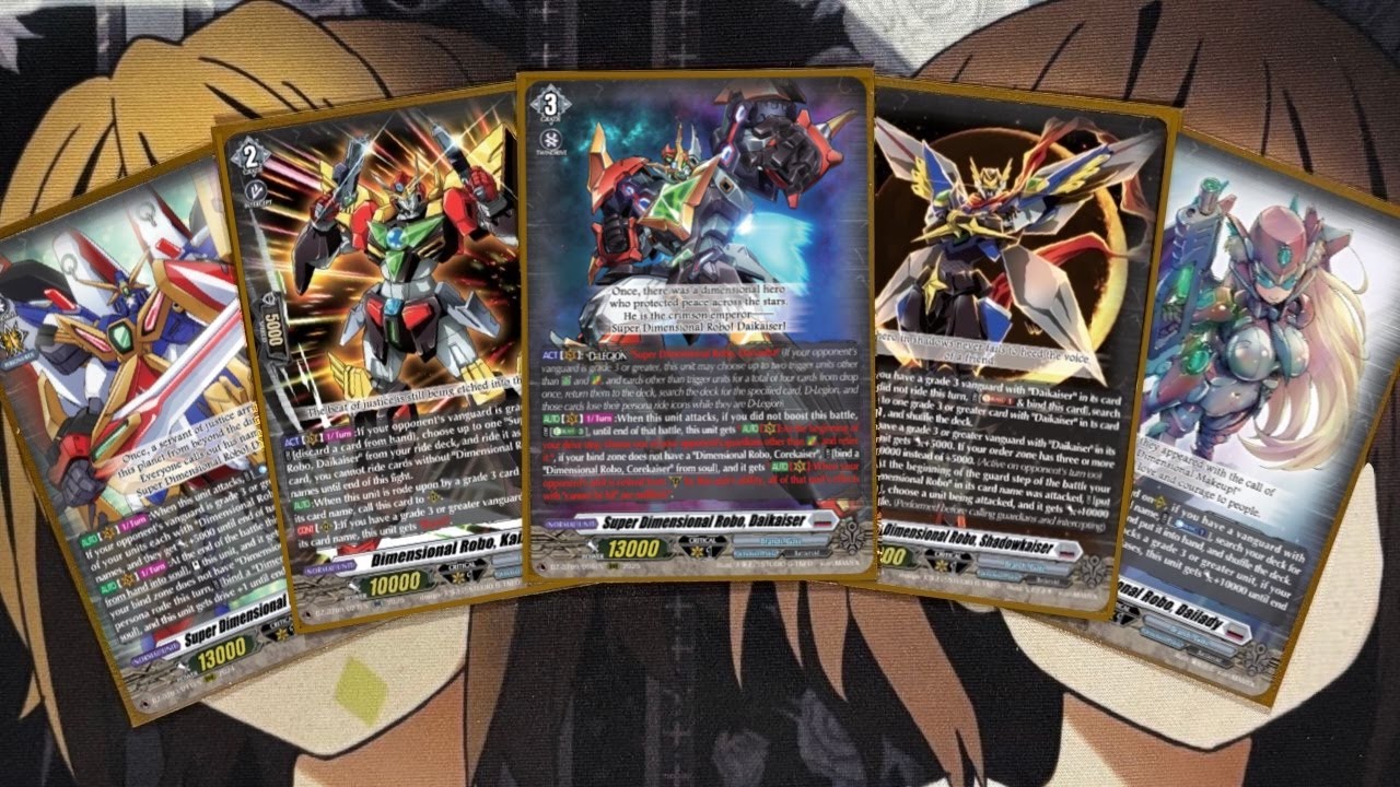 My Daikaiser Cardfight Vanguard Deck Profile for August 2025