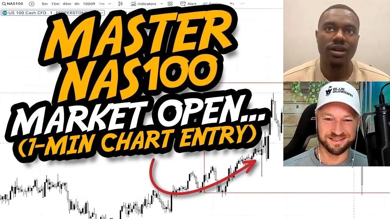 Secret to Trading NAS100 Open Using the 1 Minute Chart ($700k Funded Trader Explains)