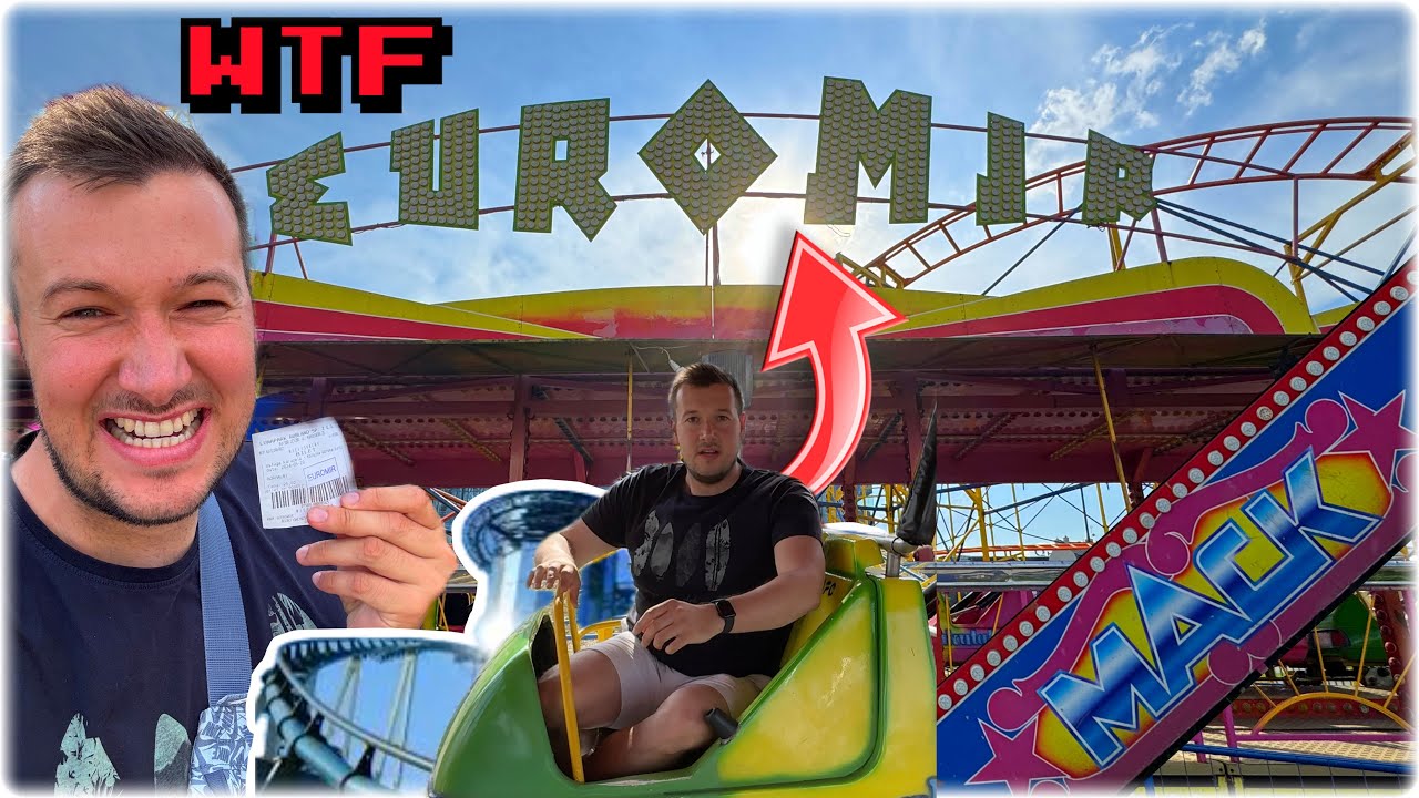 Ich fahre EURO-MIR IN POLEN! Geklaute EUROPA-PARK Achterbahn